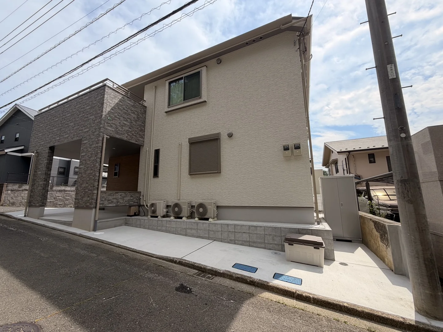 東京都八王子市の新築外構 施工写真6