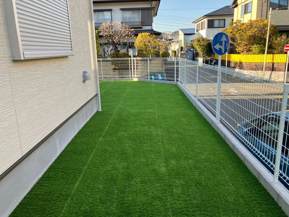 神奈川県逗子市の新築外構工事 施工写真4